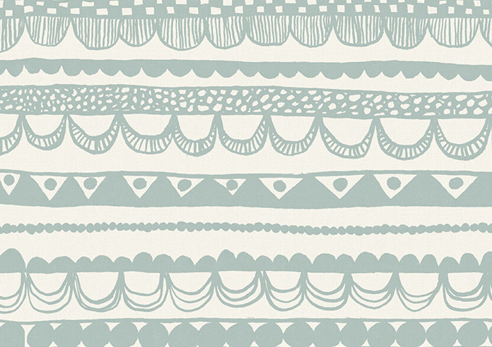 Bohemian, Crystal Blue - Made to Measure Curtains - Image 9